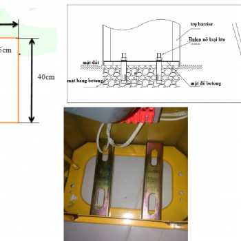 hướng dẫn lắp đặt barie
