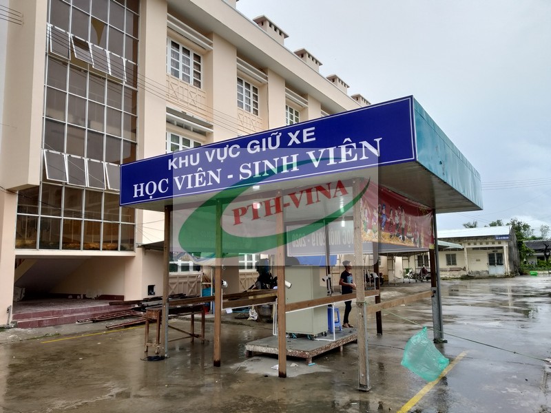 bãi giữ xe thông minh tại trường học