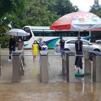 quy trình soát vé khu vui chơi