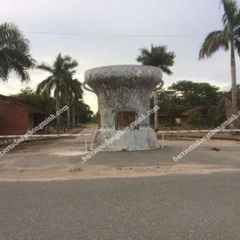 lắp barrier kiểm soát xe ra vào cửa khẩu