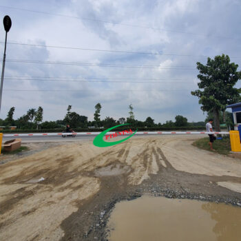 lắp barie kiểm soát xe ra vào bãi đất đá, khoáng sản