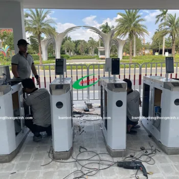 hướng dẫn lắp cổng flap barrier