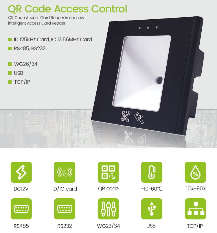 Các chuẩn kết nối với đầu đọc qr-86