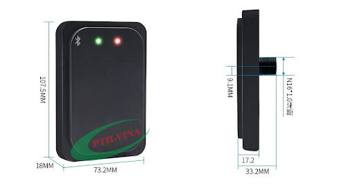 kích thước chi tiết cảm biến quang BS-79