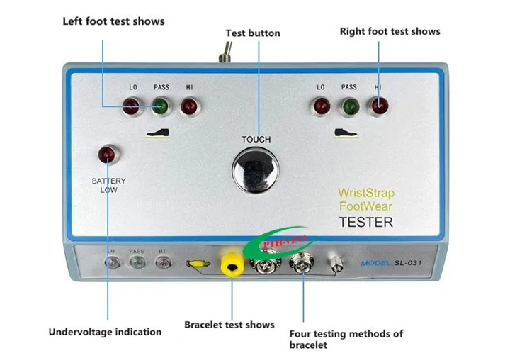 thông số máy kiểm tra tĩnh điện