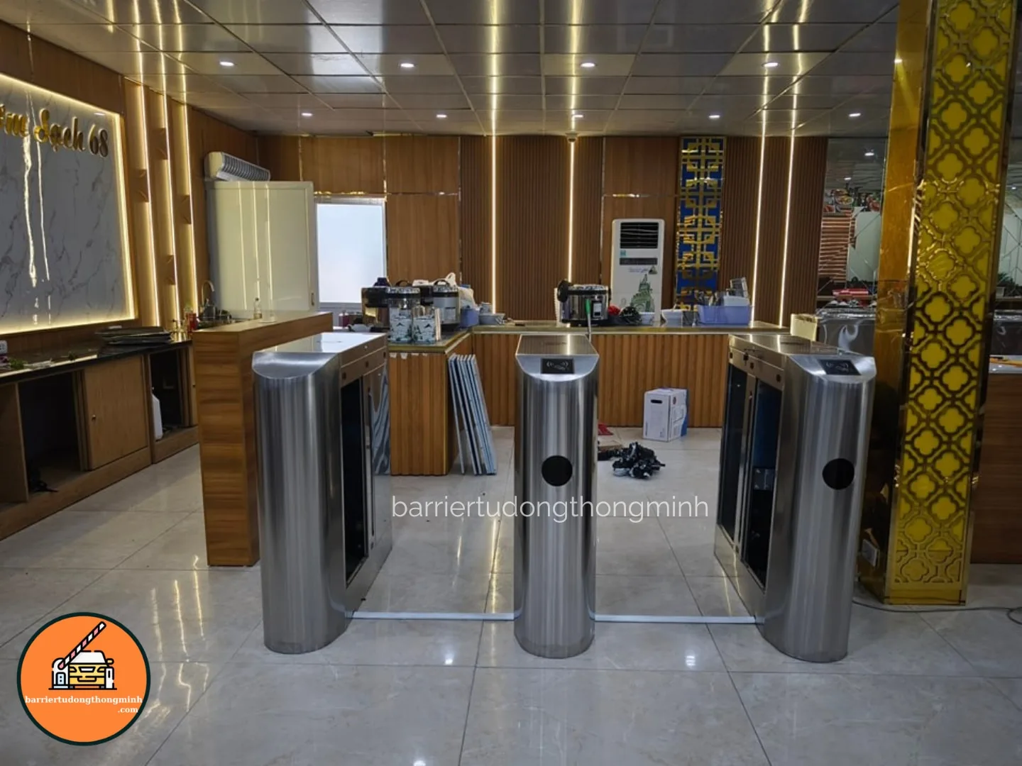 cổng soát vé tại Gia Lai