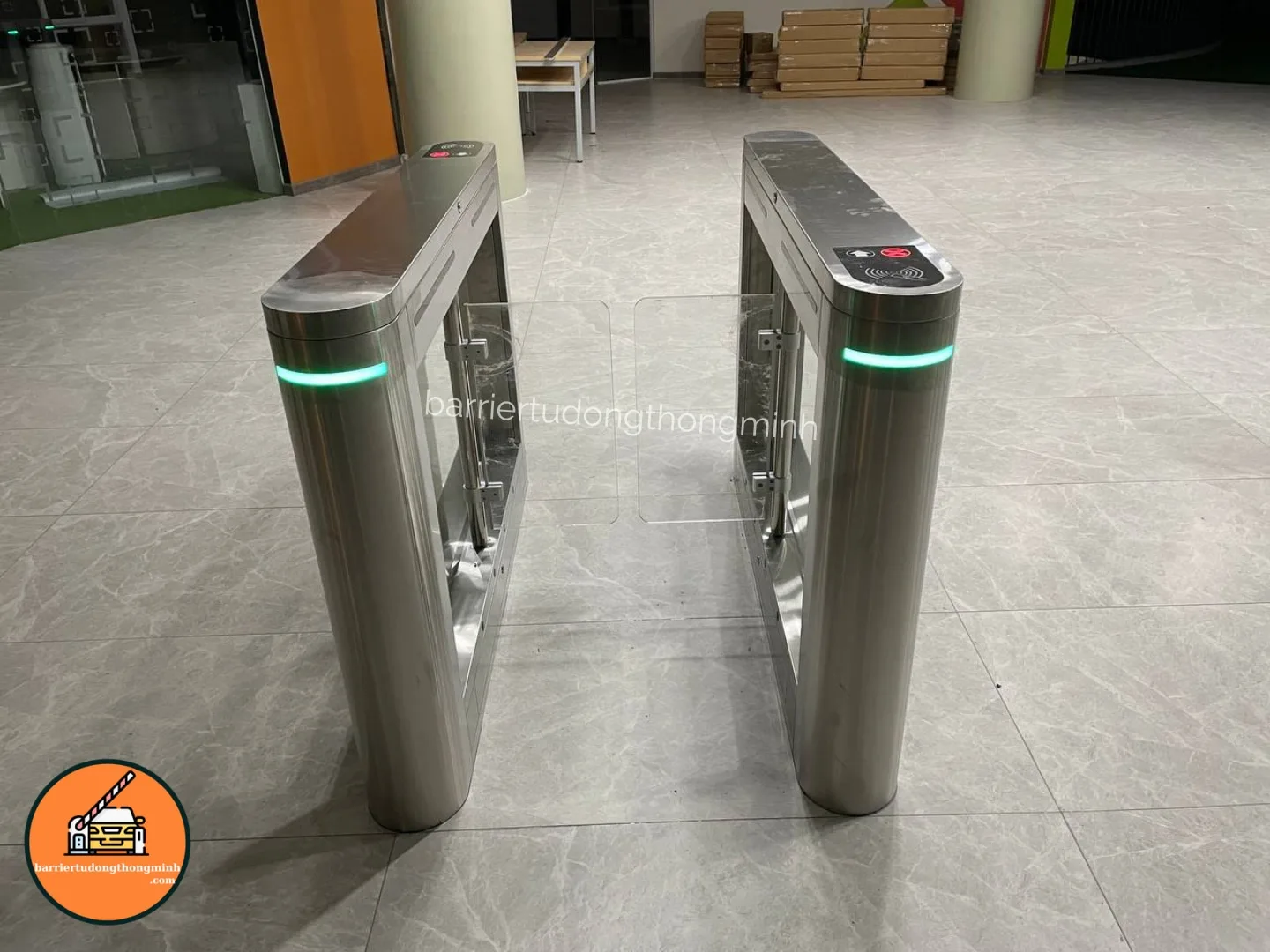 cổng swing barrier check in sự kiện Lâm Đồng