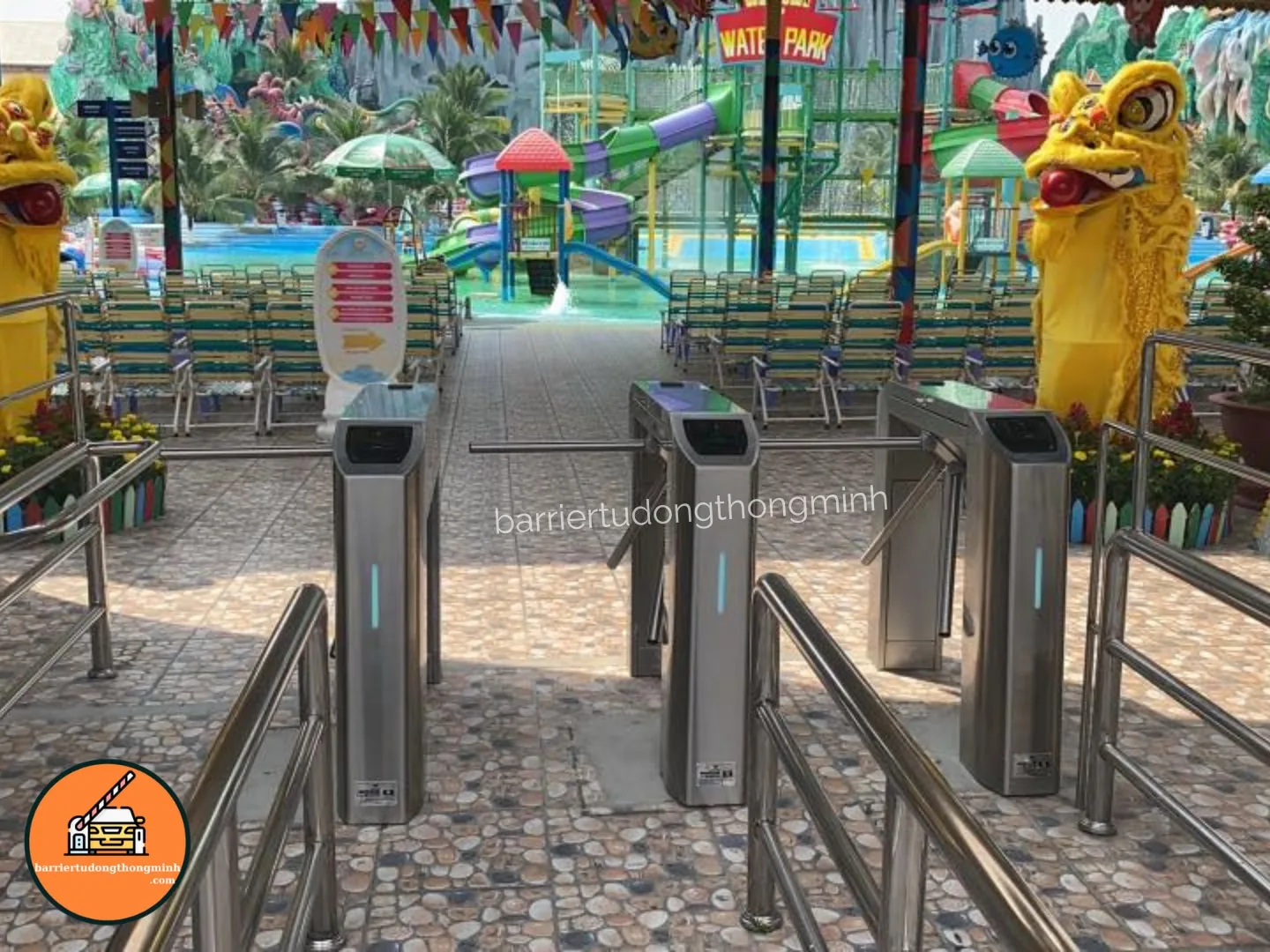 cổng tripod soát vé tại TP. Cần Thơ