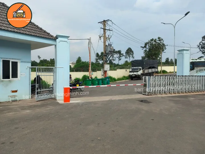 lắp barrier cần thẳng tại an giang