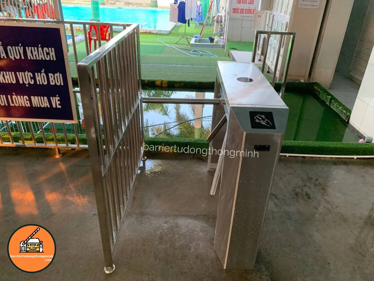 hệ thống cổng soát vé tại Khánh Hòa