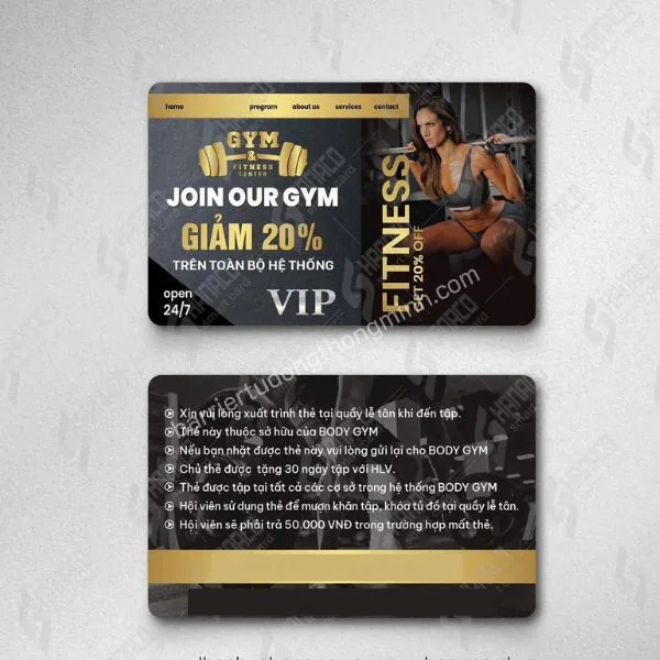 thẻ phòng thể hình