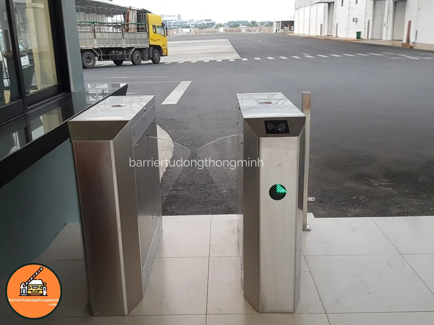 cổng flap soát vé TP. Đà Nắng