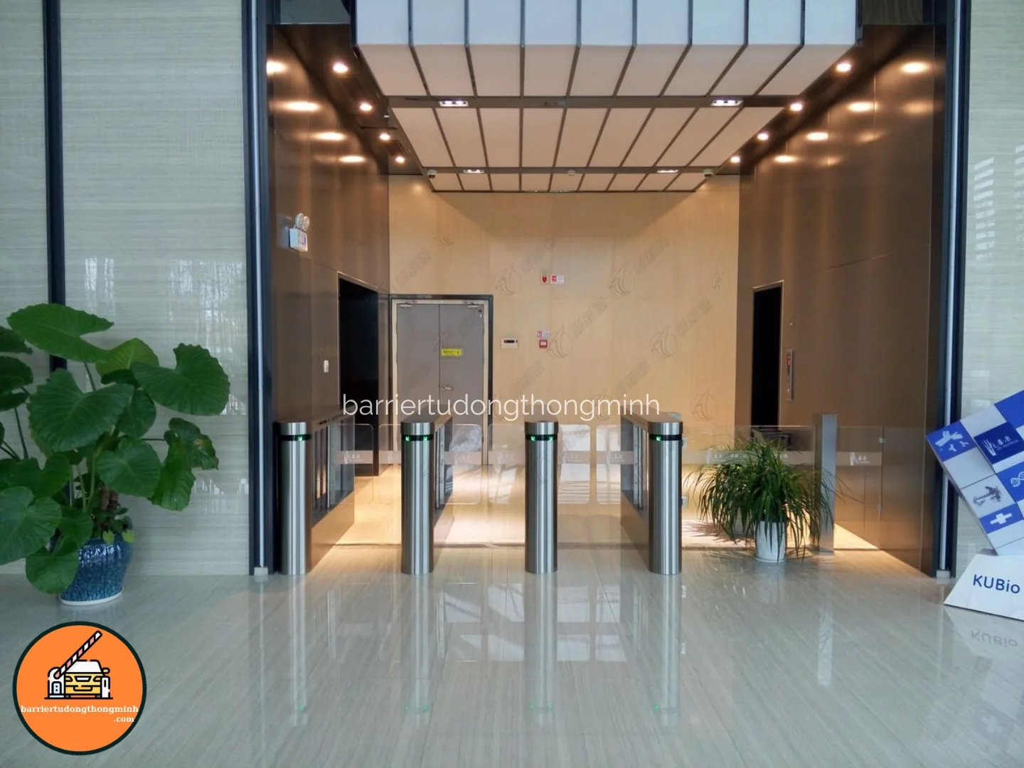 cổng swing barrier soát vé TP. Đà Nắng