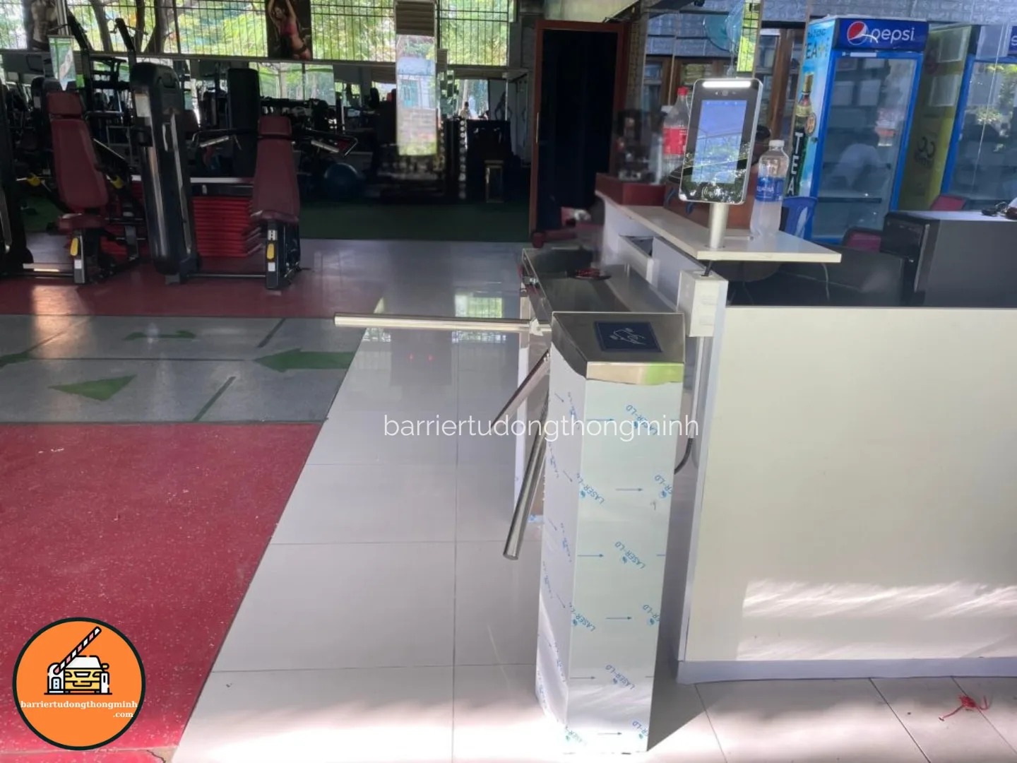 cổng tripod soát vé tại TP. Đà Nắng