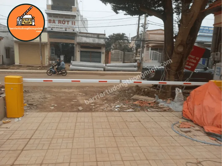Lắp barie cần thẳng tại Quảng Ngãi
