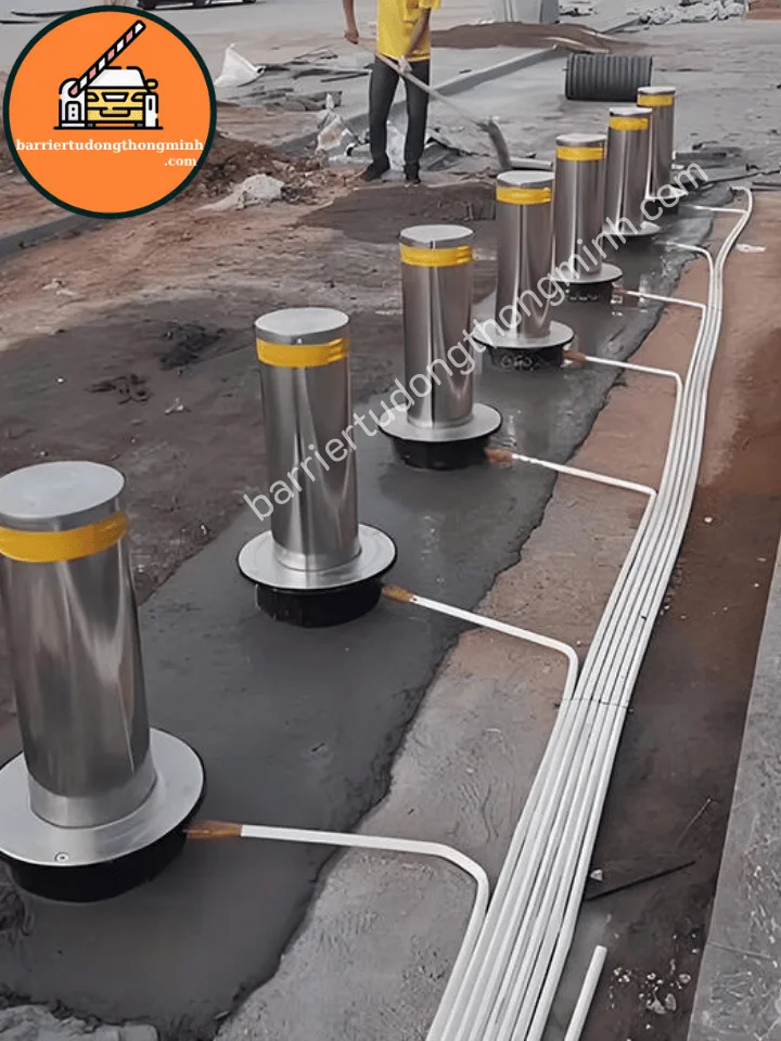 lắp bollard cho khu dân cư