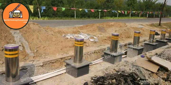 lợi ích khi lắp trụ bollard chắn xe