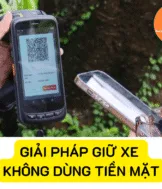 giải pháp giữ xe không dùng tiền mặt