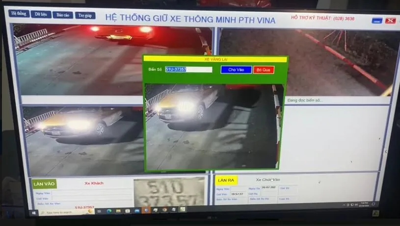 công nghệ AI quét biển số bao nét