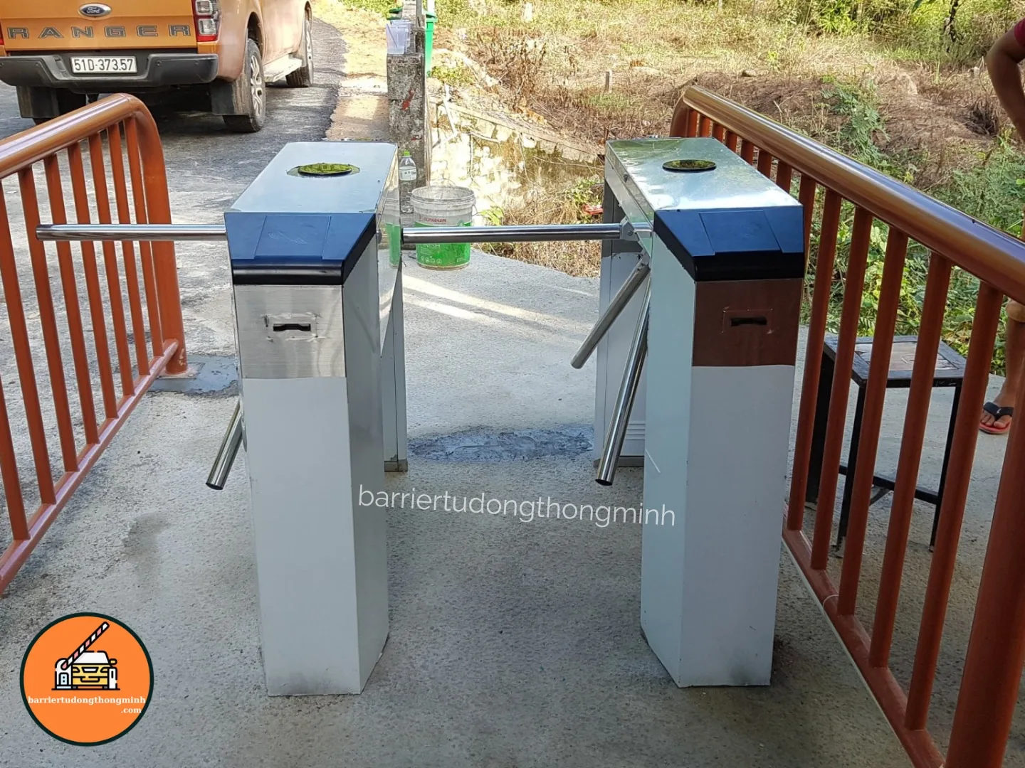 cổng tripod soát vé tại Đồng Tháp