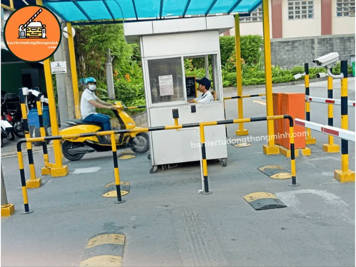 quy trình kiểm soát xe vào