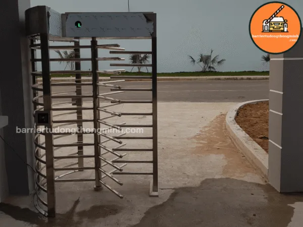 lắp cổng xoay full height tại nhơn trạch, đồng nai