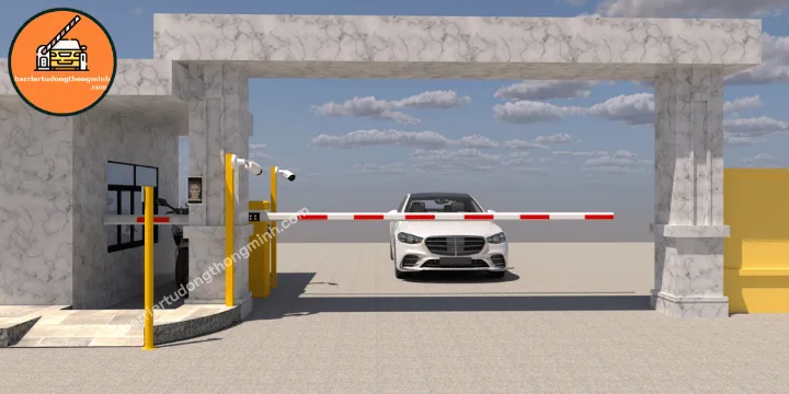 mô hình kiểm soát xe ô tô ra vào