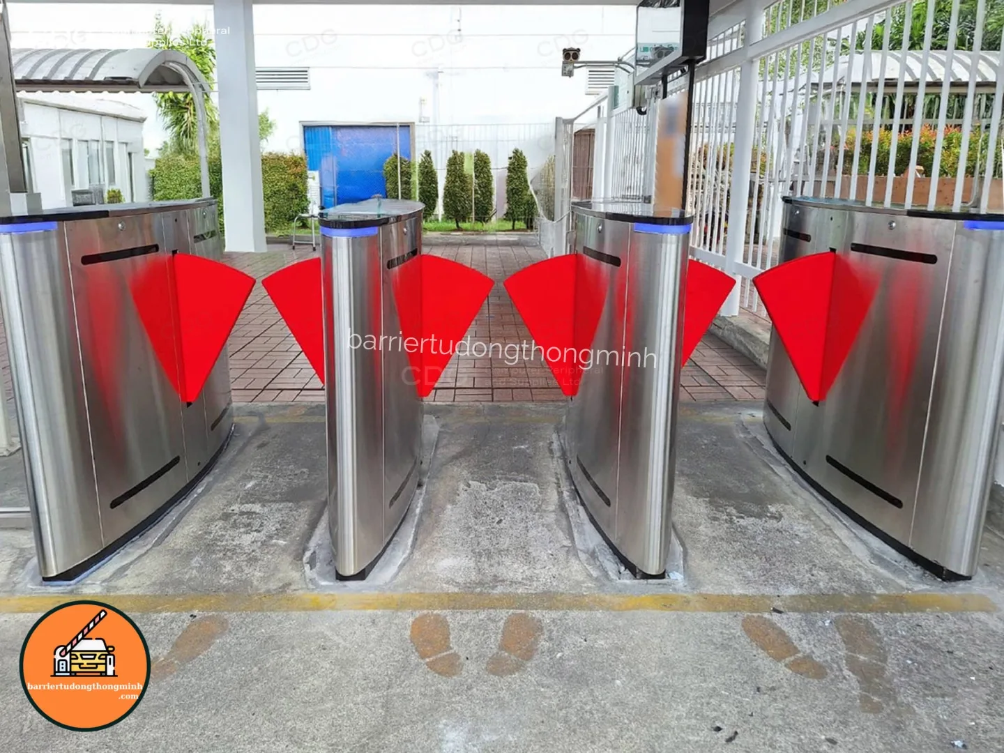 ứng dụng lắp cổng soát vé tại Cà Mau