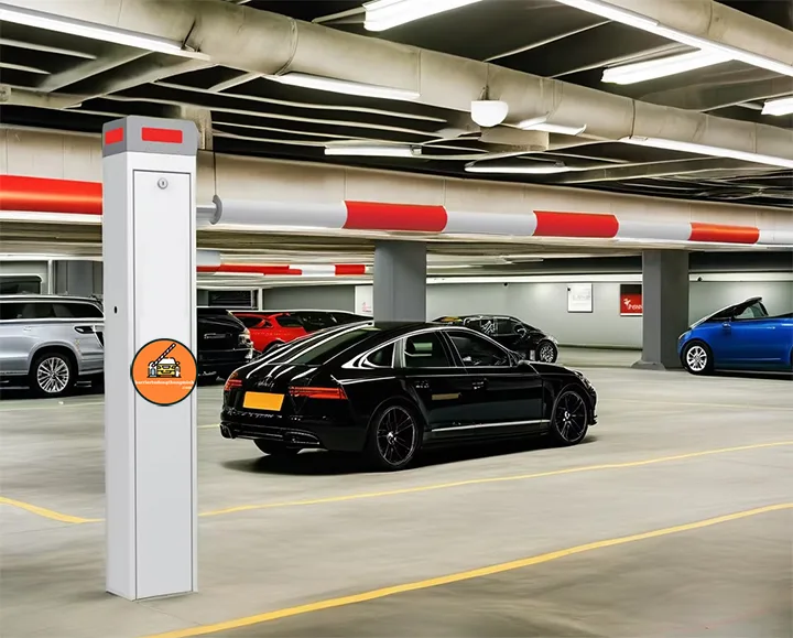 barie bs-cm04 kiểm soát xe ra vào tầng hầm