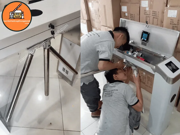 cách lắp đặt cổng xoau tripod